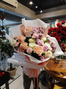Sweet Pink Spring Bouquet- Women's Month-03