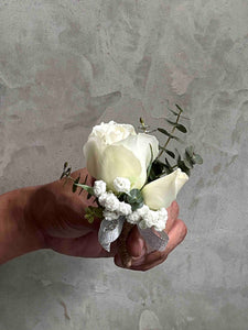 Classic White Boutonniere