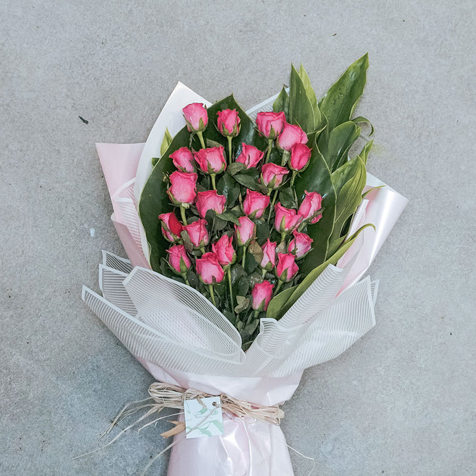 Pink Roses Bouquet