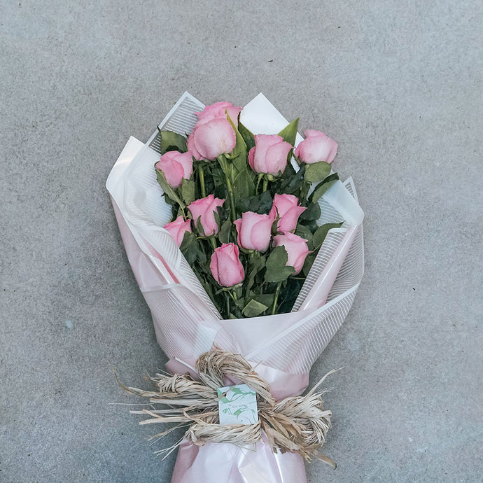 Colombian Pink Roses Bouquet