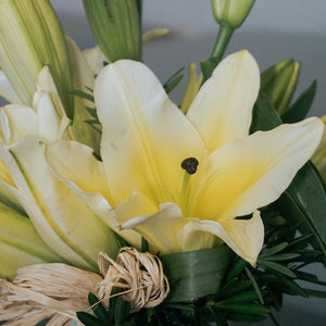 Lilies Vase Arrangement