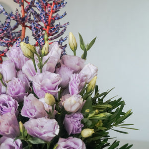 Purple Vase Arrangement